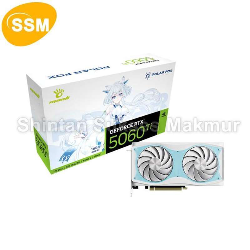 Jual Manli Polar Fox Geforce Rtx 5060 Ti Oc 16gb Gddr7 Di Seller