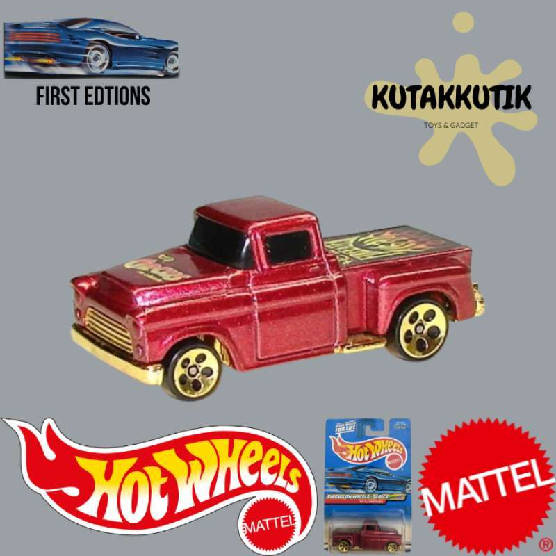 Jual Hot Wheels Mobil Pickup Truck 56 Flashsider Merah Circus On