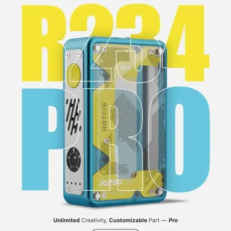 Jual Hotcig R234 Pro Box Mod 100% Authentic By Hotcig X Vape Boss ...
