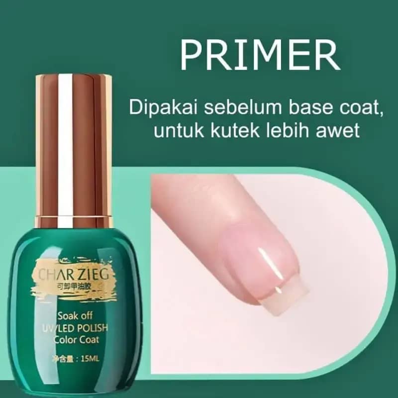 UV Base Top Coat Matte Coat Soak Off Nail Polish UV Gel Cat Kuku Kutek Nail  Art CHARZIEG 15ml