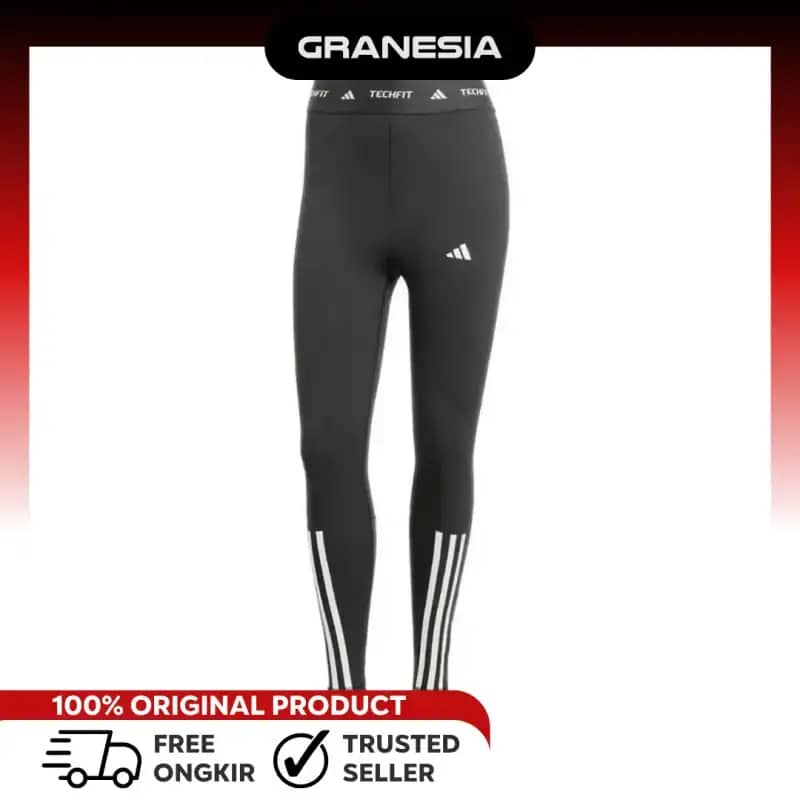 ADIDAS Techfit 3-Stripes Women's 7/8 Leggings ADIIT2272| Celana Olahraga  Wanita