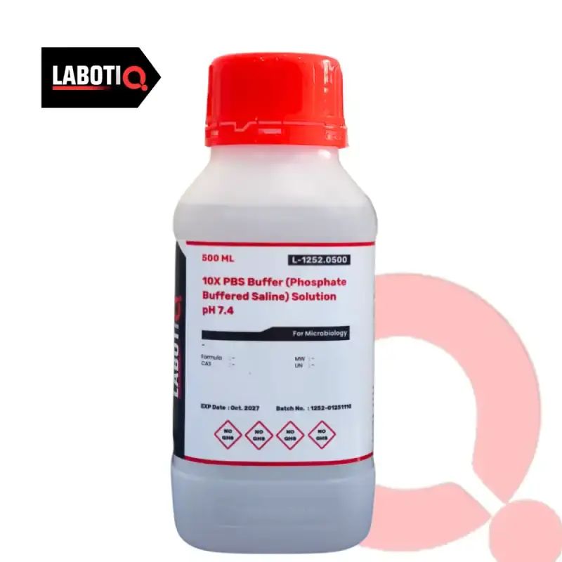 Jual 10x Pbs (phosphate Buffered Saline) Solution Ph 7.4, 500 Ml ...