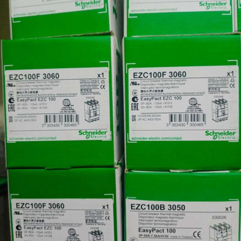 Promo mccb ezc100f 100a schneider Diskon 23% di Seller Listrica Store ...