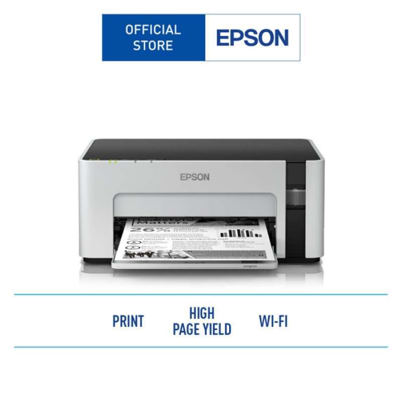 Promo Epson M1120 Monochrome WiFi Ink Tank Printer Diskon 5 di Seller