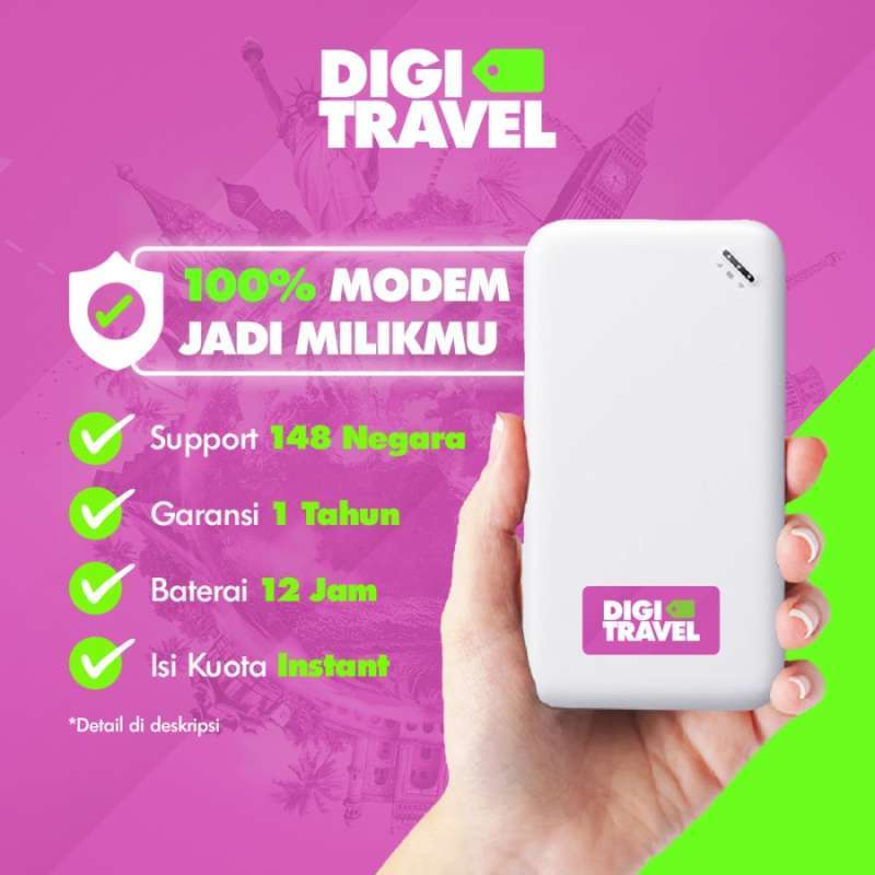 Promo Digi Travel Modem Wifi Unlimited Modem Wifi Mobile Portable