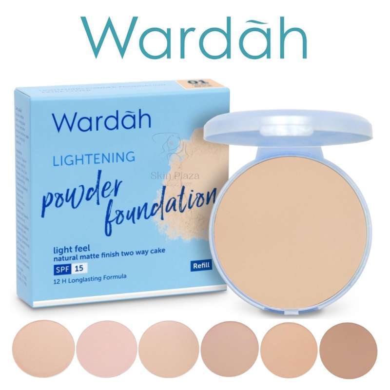 Jual Wardah Lightening TWC LIGHT FEEL REFILL (kemasan baru) di Seller