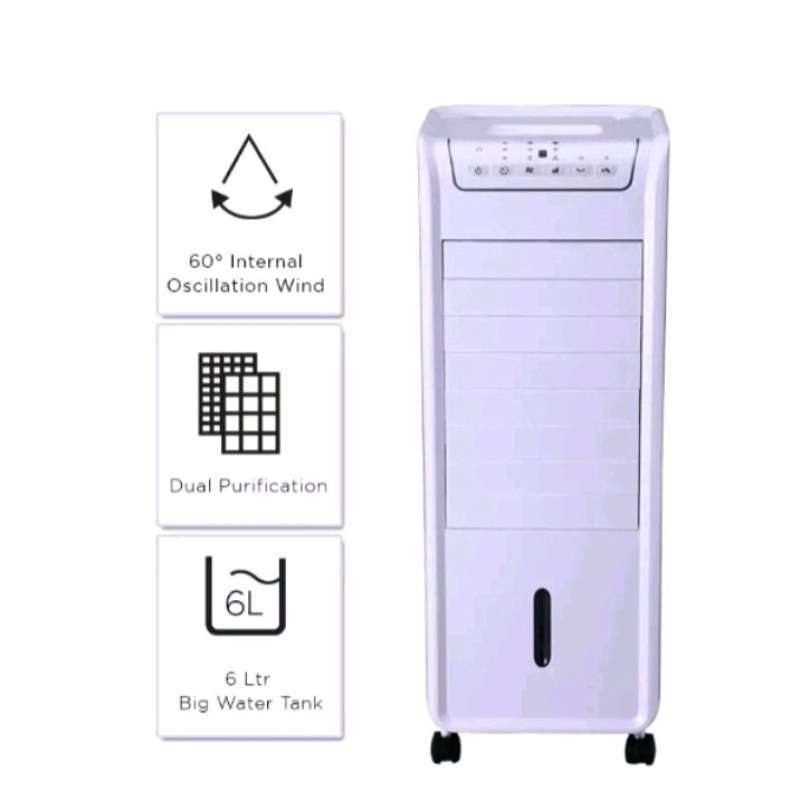 Jual Midea Air Cooler 6.0 Liter Ac 100ARemote Control Timer 7 jam