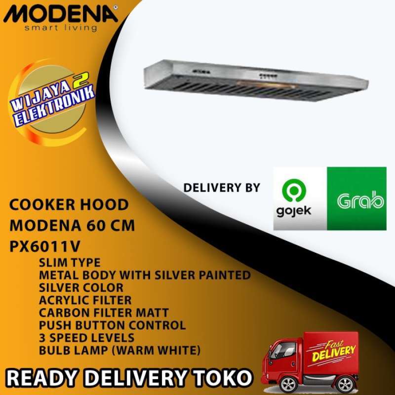 Promo COOKER HOOD 60 CM MODENA PX6011V / EXHAUST MODENA PX6011V