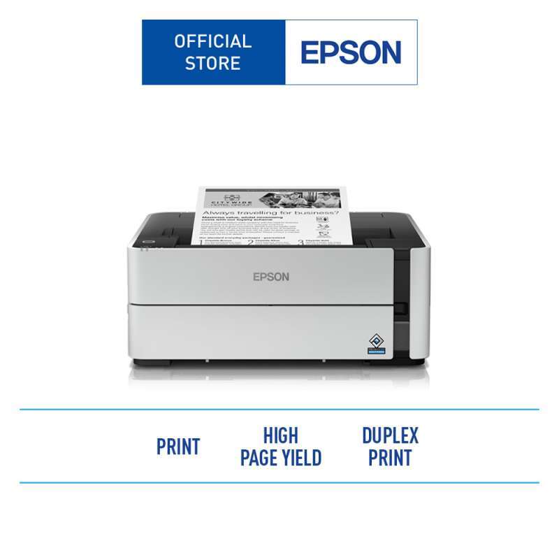 Jual Printer Epson M1140 Monochrome Ink Tank duplex di Seller Epson