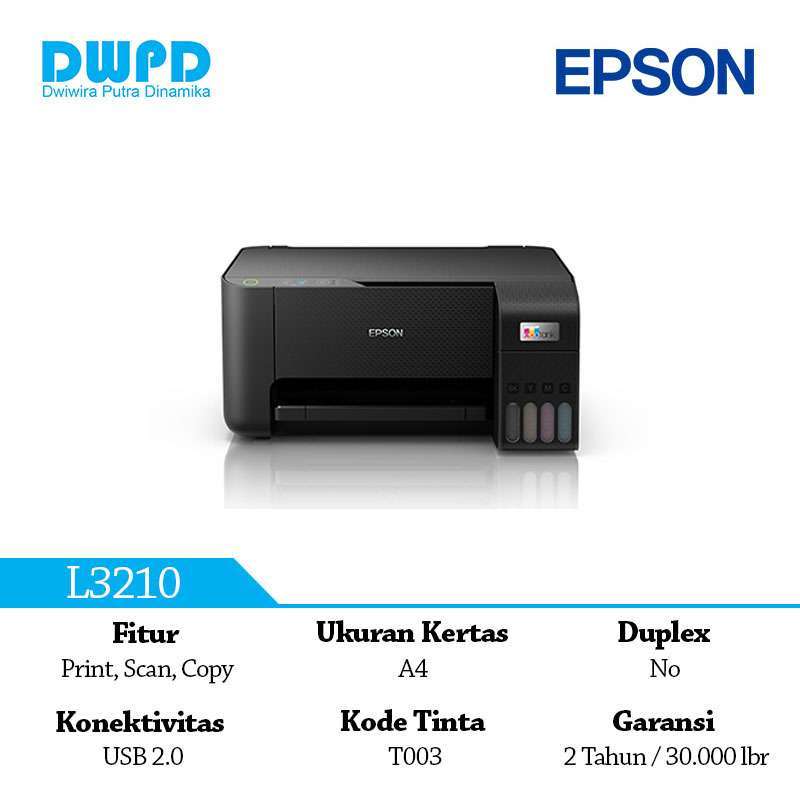 Printer Epson L3210 Ecotank 🔥 - Terlengkap & Harga Promo Terbaru 2026