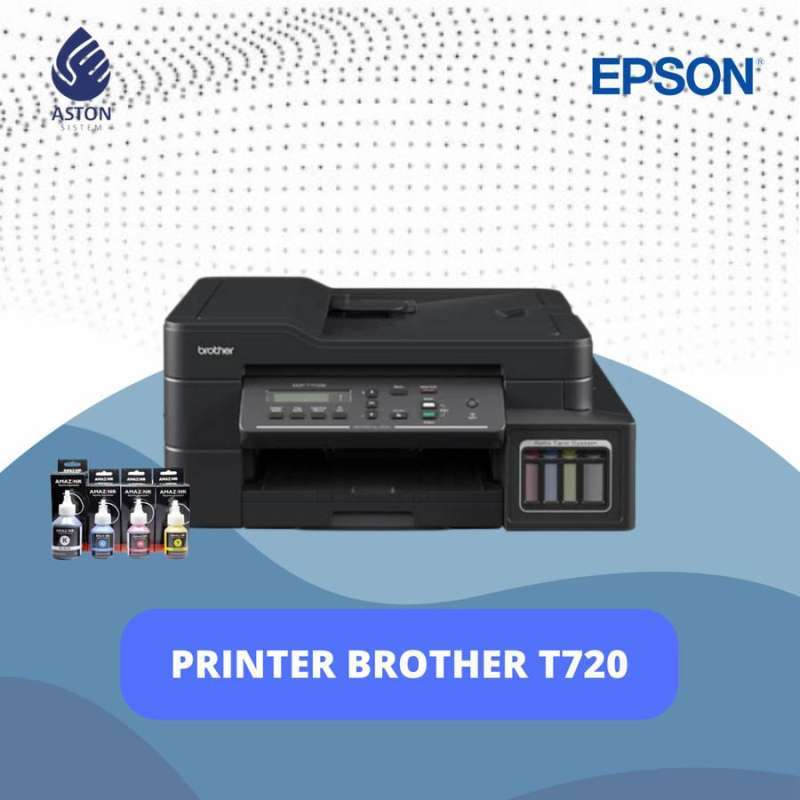 Promo PRINTER BROTHER DCPT720DW AIO DUPLEX TINTA AMAZINK Diskon 6