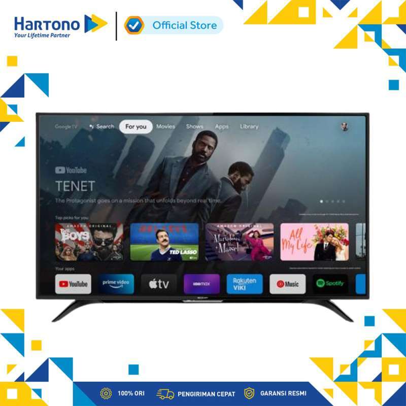 Jual Sharp 50 Inch Smart Full HD LED TV 2TC50EG1I di Seller MyHartono