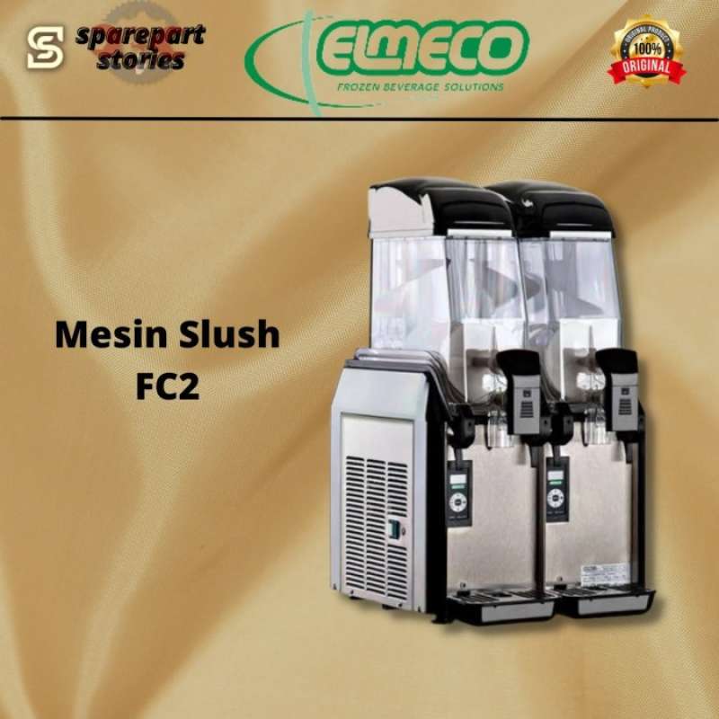 Promo ELMECO SLUSH MACHINE FC2, DISPENSER ICE SLUSH Diskon 23 di