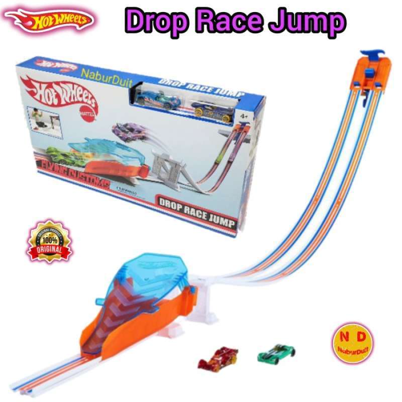 Promo Hot Wheels Drop Race Jump Track Hotwheels Diskon 26 di Seller