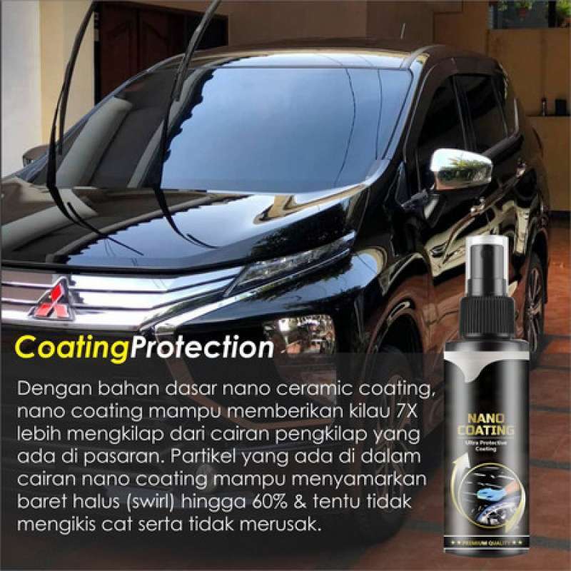 Promo Nano Ceramic Coating Pengkilap Motor Mobil Nano Coating-Coating