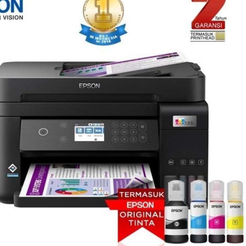 Jual Printer Epson L6270 A4 Ink Tank Multifungsi Adf Duplex Wifi With