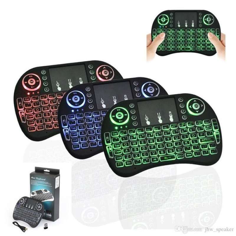Mini Keyboard For Led Jual Mini Keyboard Wireless Rgb Led Keyboard + Mouse Rgb di Seller ...