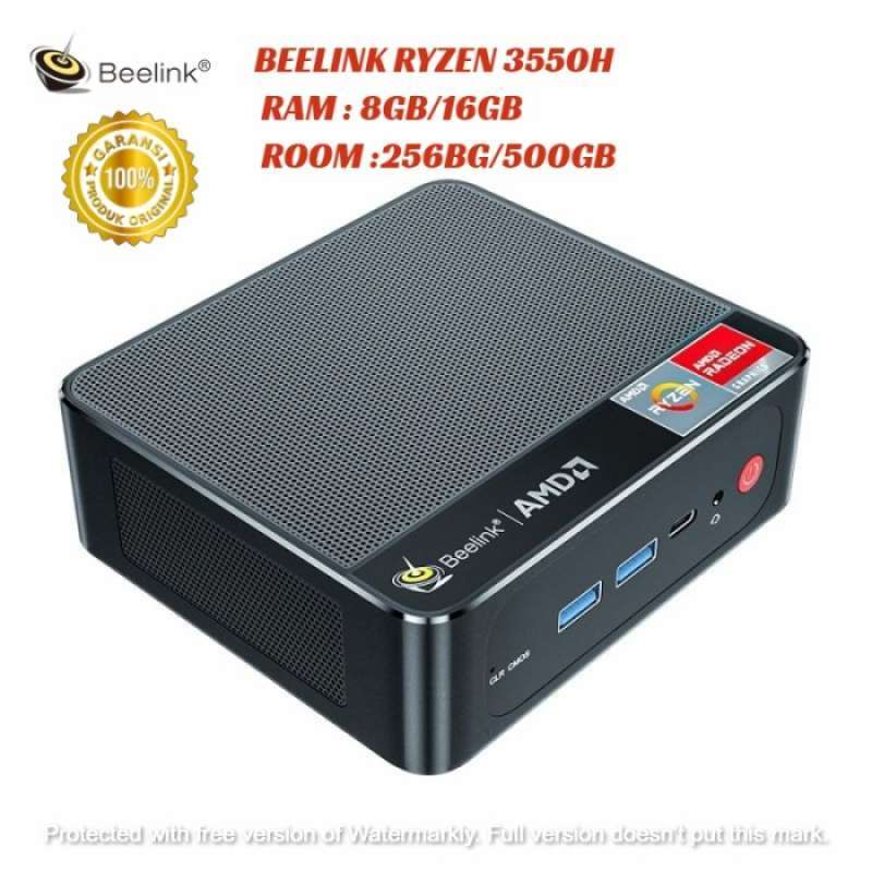 Promo AMD Ryzen5 3550H Mini PC Beelink SER 8GB/256GB SSD NVMe Windows ...