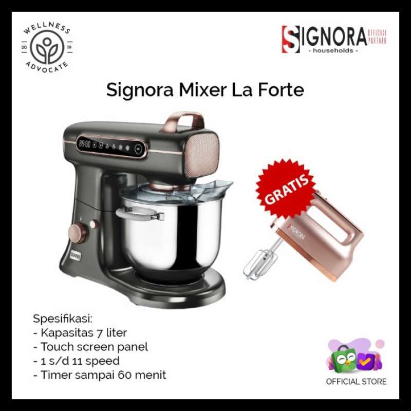 Jual Signora Mixer La Forte mixer otomatis mangkok no kitchenaid