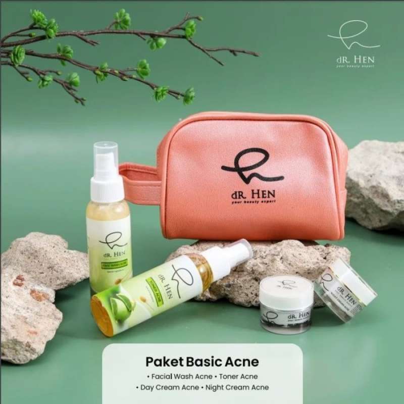Promo Dr Hen Skincare Paket Acne Basic By Athena Skincare (dr Richard