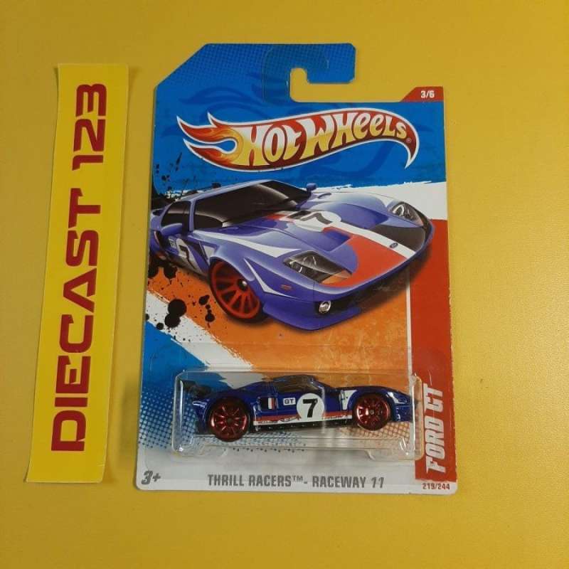 Hot Wheels 2011 1:64 T-Hunt - HW Garage Thrill Racers - Da Collezione, Fatto In Thailandia