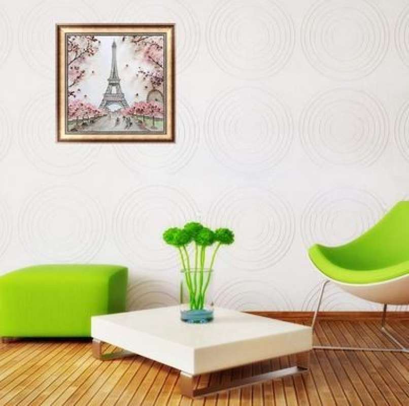 Jual Poster Art Kereta Api Pemandangan Paper Kanvas Wallpaper Lukisan