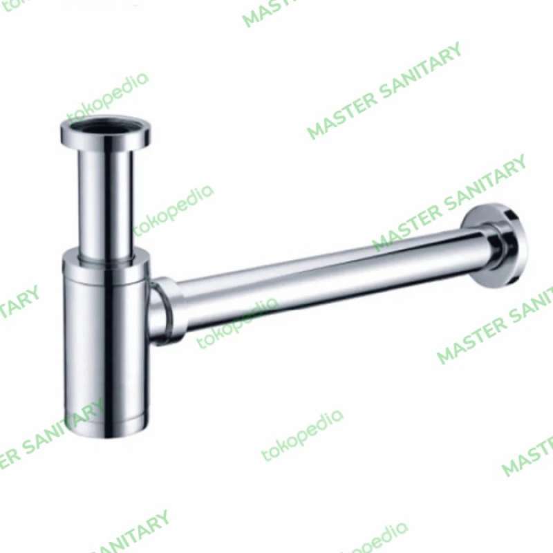 Promo P-Trap Botol Kuningan Anti Bau /Sifon Botol Kuningan /Pembuangan