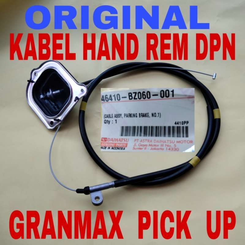 Promo Original Kabel Hand Rem Depan Grand Max Pick Up / Gran / Granmax