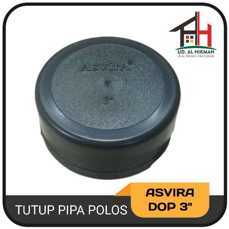Jual Asvira Dop 3 Inch - Tutup Pipa Polos 3 Inch - Fitting Pipa Pvc Di ...