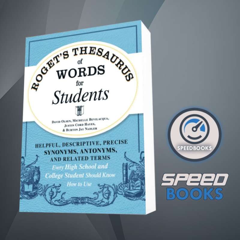 Promo Roget's Thesaurus of Words for Students Helpful, Descriptive