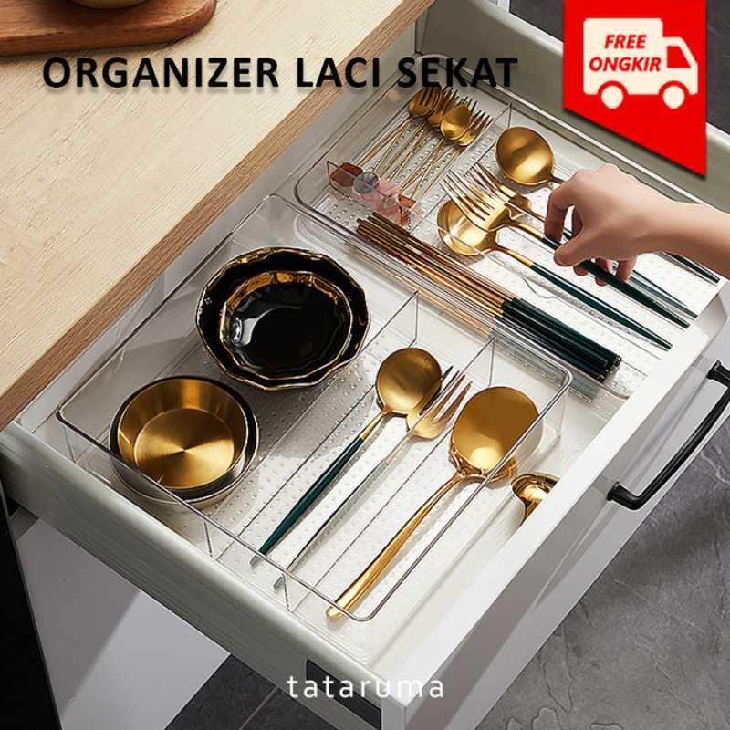 Jual Daiso Drawer Organizer Laci Kotak Penyimpanan Dengan Sekat