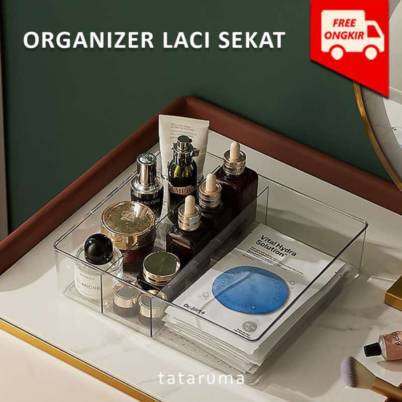 Jual Daiso Drawer Organizer Laci Kotak Penyimpanan Dengan Sekat