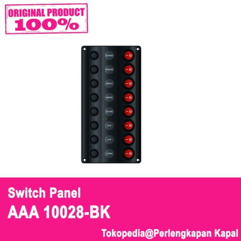 Promo Switch Panel 10028-bk / Panel Distribusi Kapal/ Panel Dashboard ...