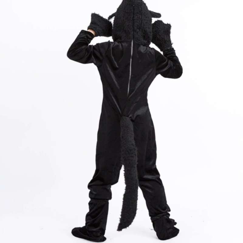 Promo BLACK CAT COSTUME COSPLAY ANAK HALOWEEN KOSTUM BOY Diskon 50