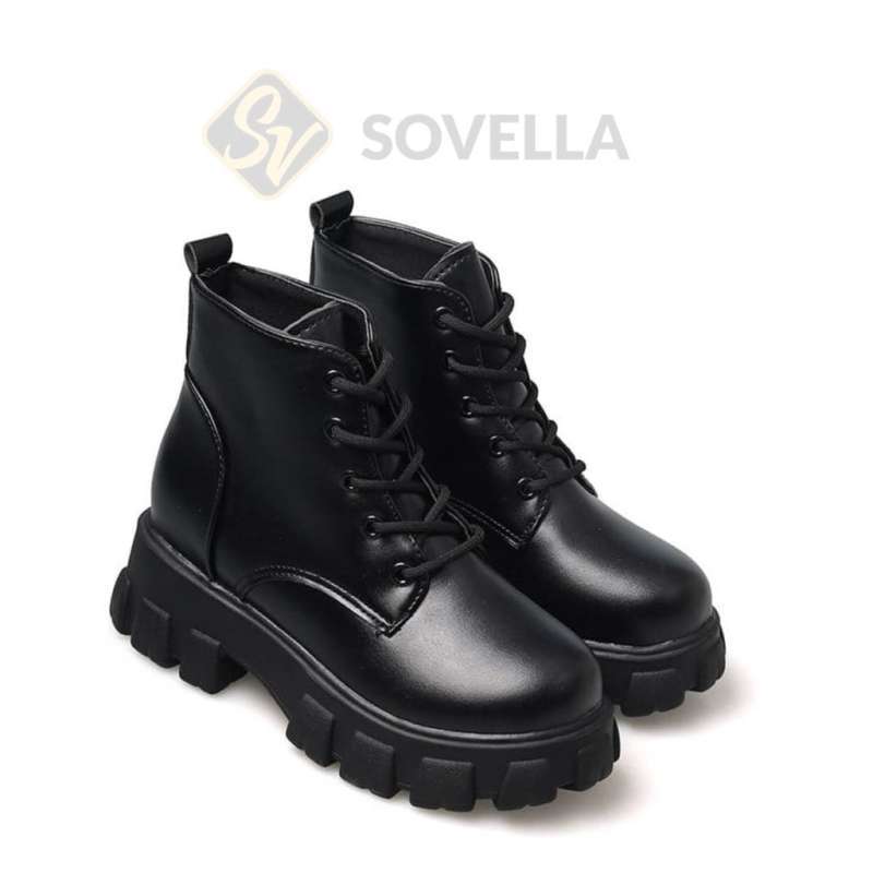 Rachel Sepatu Boots Wanita Korean Style