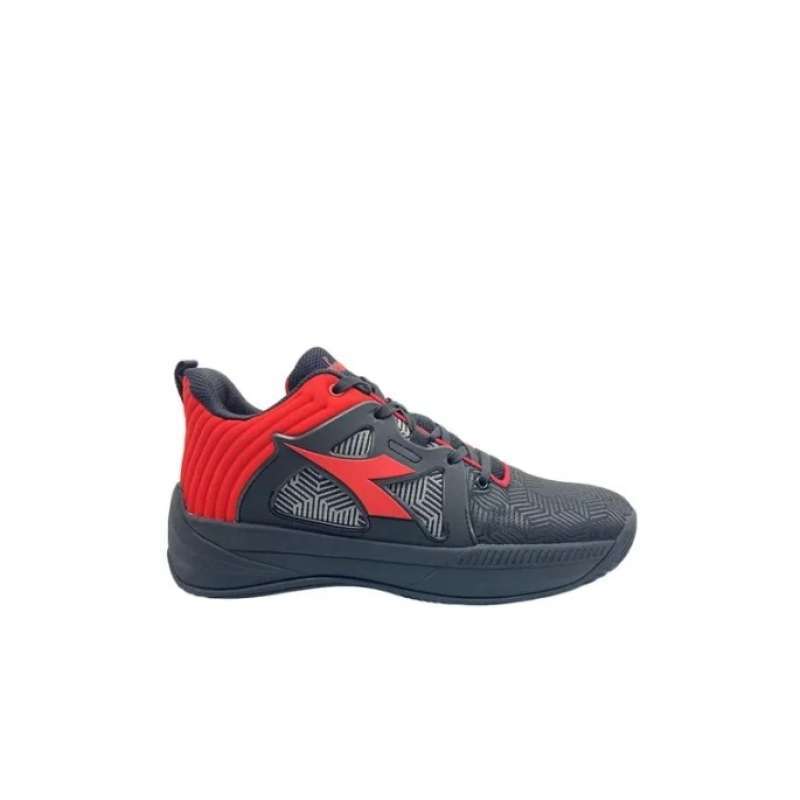 Sepatu Pria Diadora Gaston Basket Black Red DIAKB230602B Original