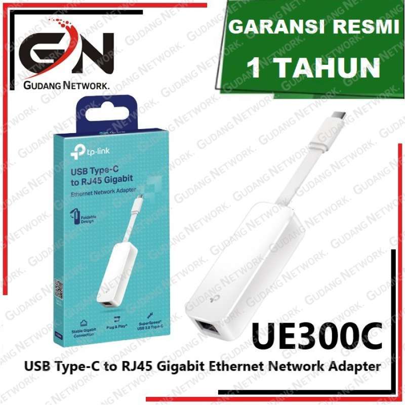 Promo TP-LINK UE300C USB Type-C to RJ45 Gigabit Ethernet Network ...