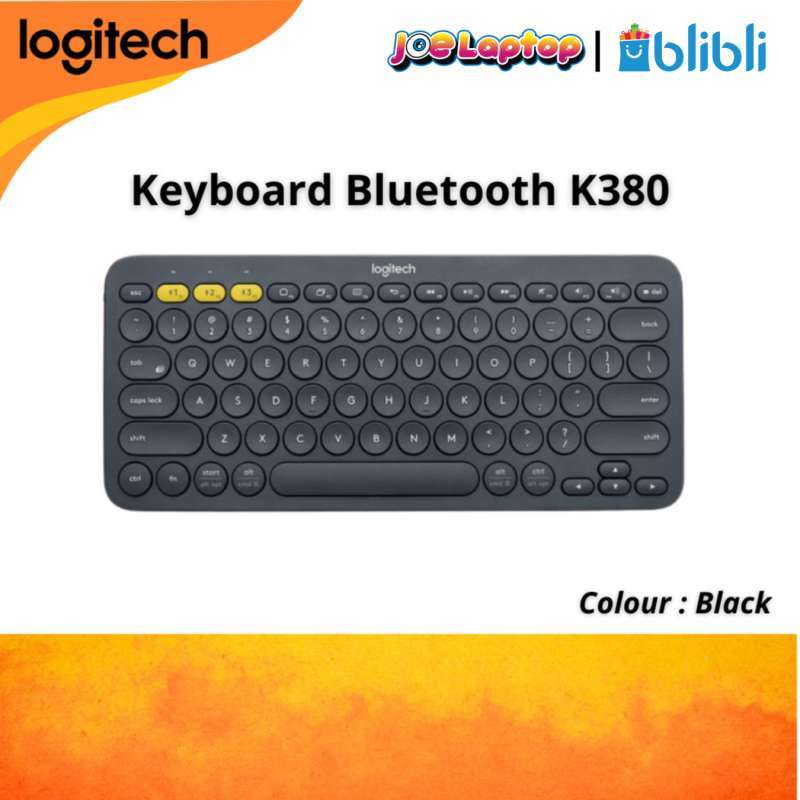 Jual Logitech Keyboard Bluetooth K380 Black Di Seller Joe Laptop ...
