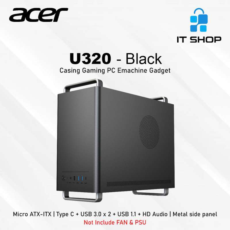 Jual Acer Casing Pc Gaming U320 Black Di Seller It Shop Flagship