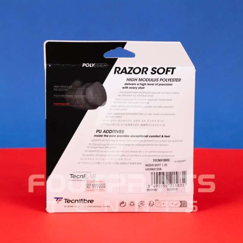 Promo Tecnifibre Razor Soft Senar Raket Tenis Tennis Strings Original
