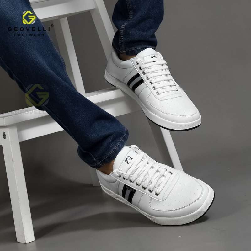 Promo Wolfs Sepatu Sneaker Pria Putih Keren Sepatu Sneaker Pria Brand