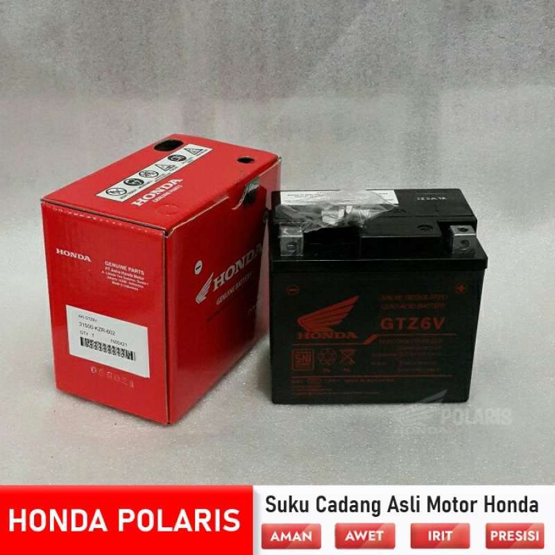 Promo Aki Accu Battery Gtz6v 31500kzr602 Diskon 33% Di Seller Kanzahana