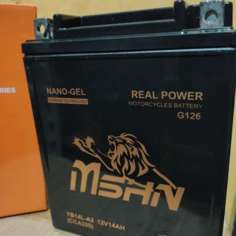 Promo Aki Motor Royal Enfield Mshn Yb14l-a2 Nano Gel Diskon 33% Di