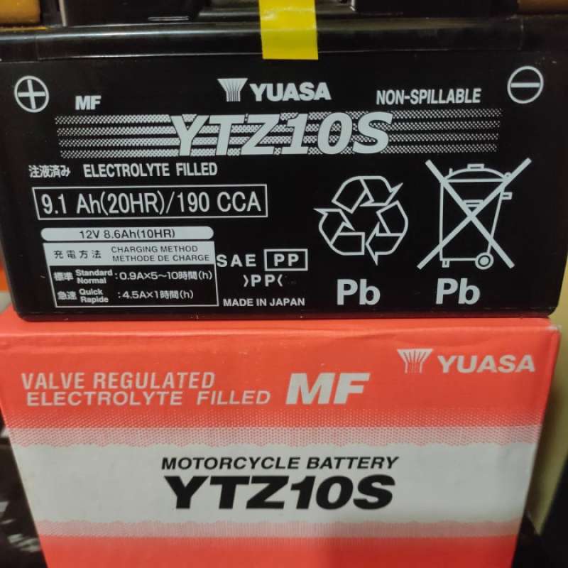 Promo Aki Motor Honda Forza 250 Yuasa Ytz10s Original Japan Diskon 33%