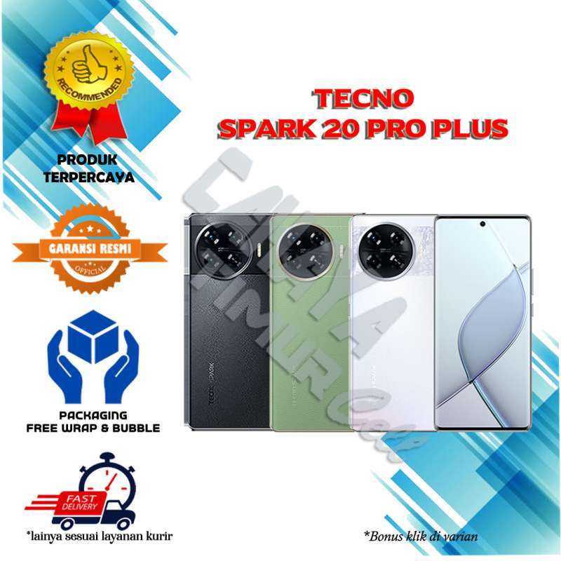 Jual Tecno Spark 20 Pro Plus Ram 8/256gb Smatphone Garansi Resmi Di