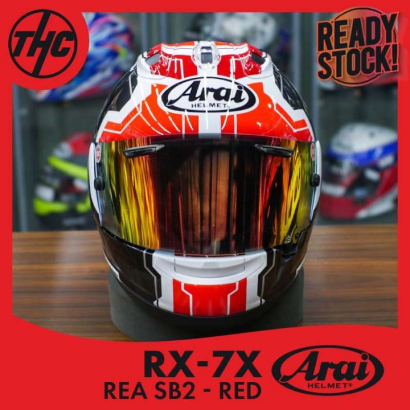 Ara1 Rx-7X Rea Sb2 Full Face Helmet Sb 2 Rea Red Terbaru