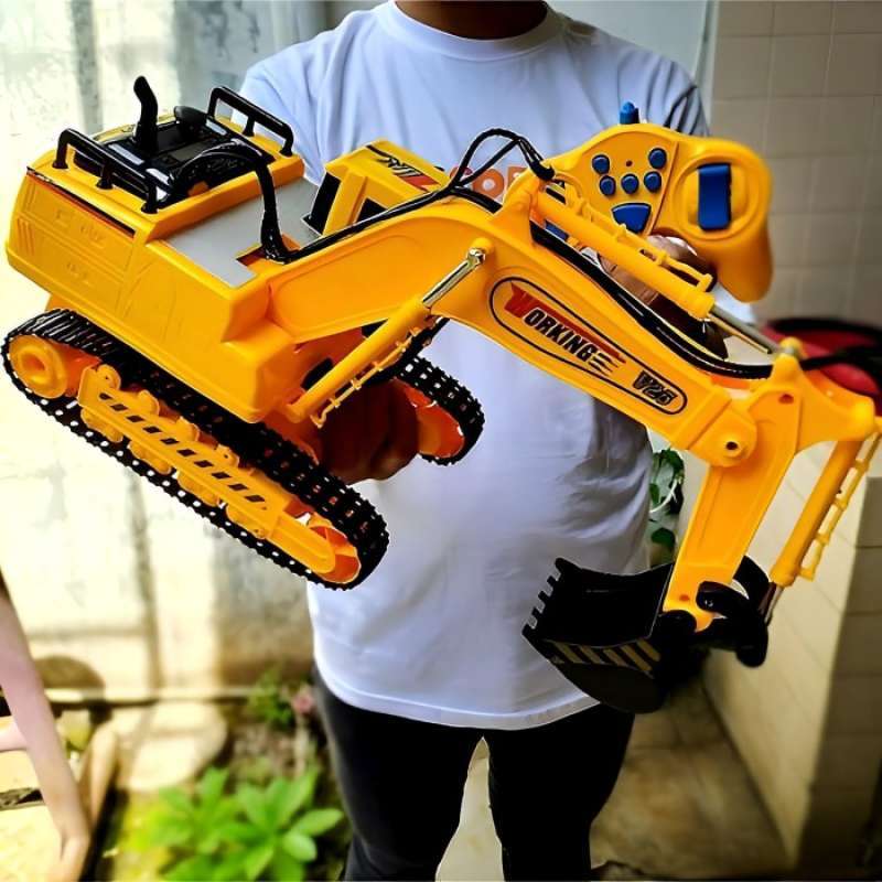 Mainan remote control alat berat clearance