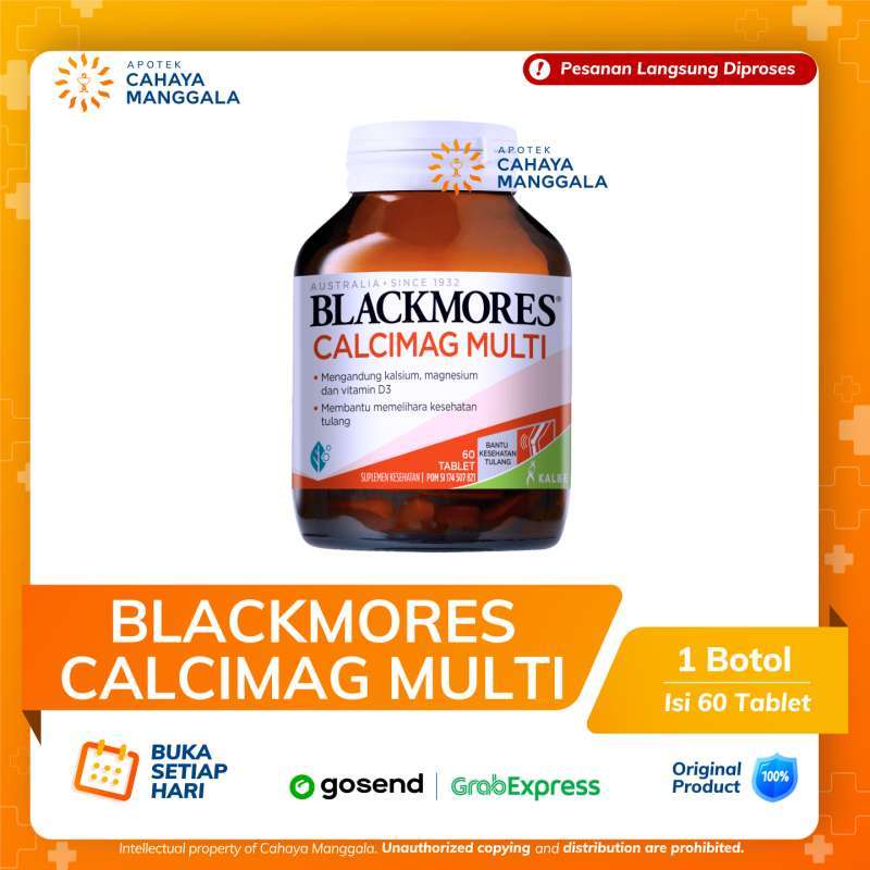 Jual Blackmores Calcimag Multi 30 Tablet Di Seller Apotek Cahaya ...