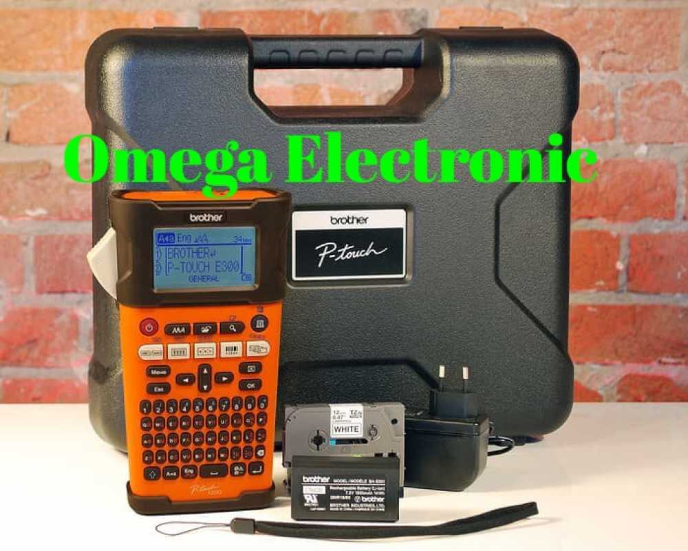 Promo Resmi Label Printer Pte300vp Label Maker Electrician Model