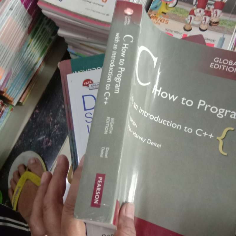 Jual Buku How Program With An Introduction To C++ Eigth Edition